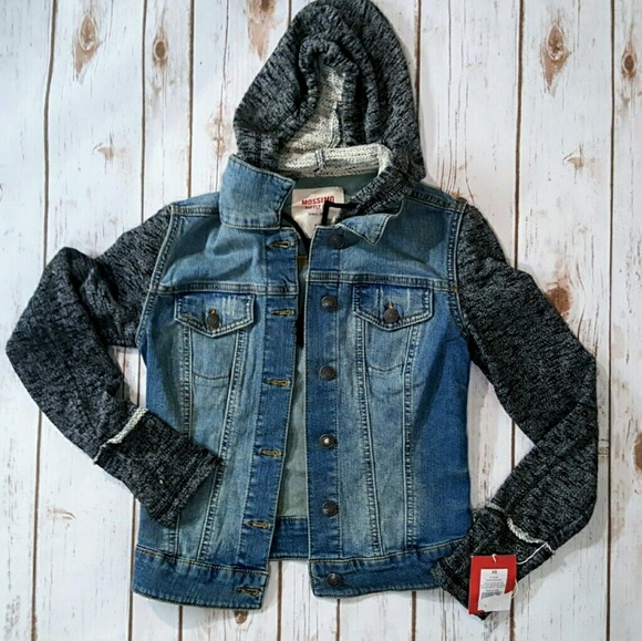 Mossimo Supply Co. Jackets & Blazers - Mossimo Hooded Denim Jacket New!